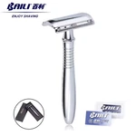Baili BR191T Double Edge Safety Razor Women Shaver +5 Blades Wet Shaving. Fixed Price $30.53.