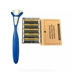 Dollar Shave Club The Humble Twin Handle + 5 Refills W/ 2 Blade Expedited Ship. Fixed Price $23.05.