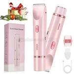 Dual Head Electric Lady Waterproof Shaver Razor For Women Private Area Usa. Fixed Price $10.99.