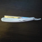 White/black Facon Professional Barber Straight Razor For Men With 1 Blade. Fixed Price $13.00.