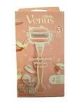 Gillette Venus Extra Smooth Pink Razor Handle With 2 Cartridges. Fixed Price $8.99.
