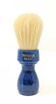 Blue Resin Handle Boar Brush By Zenith Made Italy B29. Fixed Price $50.00.