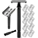 Viking Shaving Revolution Double Edge Safety Razor Kit Incl 10 Blades & Brush. Fixed Price $28.00.