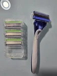 Schick Hydro Razor Handle + 4 Cartridges Refills Men. Fixed Price $14.49.