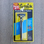 Vintage Schick Super Ii Pivoting Razor Handle With 2 Twin Blade Cartridges Nos. Fixed Price $15.99.