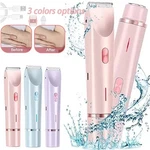 Dual Head Electric Women Shaver 2 In 1 Waterproof Lady Razor For Private Area. Fixed Price $12.89.
