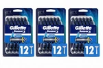 Pack) Gillette SENSOR3 Comfort Men's Disposable Razors, 12 (36 Total). Fixed Price $36.99.