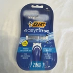 Bic Easy Rinse 4 Blade Flexible Pivoting Head. Fixed Price $12.50.