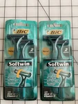 Bic Softwin For Sensitive Skin Shavers Lot 2 Two-packs Unopened 1999. Fixed Price $11.95.
