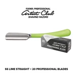 New Feather Artist Club Lime Straight Razor + 20 Free Professional Blades!. Fixed Price $99.95.