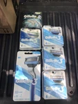 Gillette 3- Handle 14 5-4 Cartridges-sensor. Fixed Price $29.99.