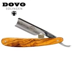 Dovo Barbarossa 5/8" Shoulderless Razor Olivewood Scales Solingen Germany. Fixed Price $196.00.