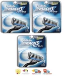 15 Gillette MACH3 Turbo Razor Blades Refill Cartridges X Fit M3 Power Shaver. Fixed Price $44.99.