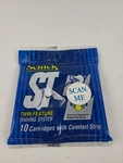 Vintage 10 Schick Slim Twin Refills Blades Razor Shaver Cartridges 1992 New Nos. Fixed Price $10.99.