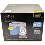 Braun 3IN1 Shaver Cleaning Cartridge Refill 6 Pack Smartcare New Sealed. Fixed Price $29.99.