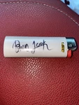 100K Lighter Dinero Signed Bic. Fixed Price $202.00.
