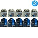 Schick Hydro Dry Skin 4 & 5 Blade Refills 10 Pack New. Fixed Price $79.50.