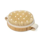 Beautiful Solid & Body Exfoliating Hair Frame Wood Brush Boar Skin Dry For Csm -. Fixed Price $7.99.