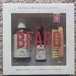Cremo Heritage Collection Shaving Kit Beard Wash Oil Brush Wood Handle. Fixed Price $18.95.