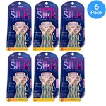 Schick Hydro Silk Sensitive Razors For Women 6 Ct Pack Disposable New. Fixed Price $54.00.