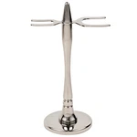 Stainless Steel Modern Heavyweight Safety Razor & Shaving Brush Sleek Stand. Fixed Price $24.99.