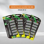 Xmicro Black Razors German Stainless Steel For Men Vita E,aloe (4 Pack) 28PIECES. Fixed Price $39.00.
