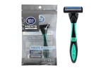 White Rain Men's Razors Triple Blade - 3 Packs Black. Fixed Price $19.99.