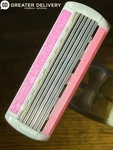 6-BLADE Disposable Razors For Women 13 Pack Buy / 25% Off Spring Sale. Fixed Price $12.99.