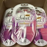 3 Packs Bic Soleil Disposable Smooth Scented Lavender Blades (4 Counts). Fixed Price $15.99.
