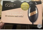 Smoothskin Bare Fit Face & Body Ipl Hair Removal Device Black With Rose Gold. Fixed Price $155.00.