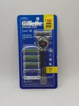 Nib Gillette Proglide Razor Men Handle 4 Blade Refills, Comfortable Shave. Fixed Price $17.50.