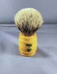 Gorgeous Re-knotted Vintage Kent Shaving Brush B26 Barrell Shape 1960'S. Fixed Price $85.00.