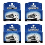 Schick Quattro For Men Razor Blade Refill Cartridges , 16 Count. Fixed Price $18.99.