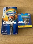 Gillette Fusion Proglide Razor & Blades Refills Cartridges 9 Total. Fixed Price $38.95.