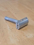 Vintage 1950S Gillette Super Speed Nickel Plated Safety Razor Tto Flare. Fixed Price $18.99.