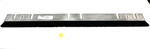 Concrete Finishing Brush 32-1/2" Aluminum Oad X 3-3/8". Fixed Price $70.00.