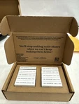 King Gillette Double Edge Safety Razor Blades 10CT Each (pack Of 10) Total 100. Fixed Price $60.00.