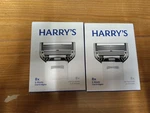 Lot Of 2 Harry's 8X 5 Blade Cartridges Flex Hinge/precision/lubricating Strip. Fixed Price $19.99.