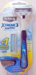 Schick XTREME3 Subzero Razor Handle +2 Cartridges Free Shower Hanger New. Fixed Price $24.99.
