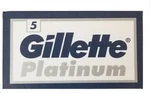 Gillette Platinum Double Edge Razor Blades - 100 Count New Batch 2021. Fixed Price $19.94.