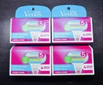 Lot Of 4 Gillette Venus Extra Smooth Razor Cartridges- New Sealed. Fixed Price $43.89.