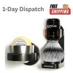 Anbbas 5IN1 Shaving Brush Set Bowl Stand Soap Refill Synthetic. Fixed Price $22.43.