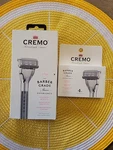 Cremo The Barber Grade Shave Experience 1 Handle Kit & 4 Pack Cartridges 6 Total. Fixed Price $15.99.