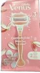 Gillette Venus Women's Comfortglide White Tea 3BLADE Razor With 2 Cartirdge. Fixed Price $11.15.