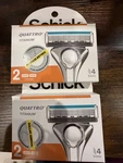 Schick 4 Blades Quattro Titanium Refills 8 Total CARTRIDGES-2 Packs New. Fixed Price $13.98.