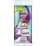 Packet Of 10 Bic Soleil Sensitive Women's 3-BLADE Disposable Shaving Razor. Fixed Price $19.65.