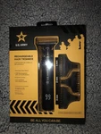 Us Army Rechargeable Hair Trimmer Stainless Steel Blade Lithium Bat. Fixed Price $16.50.