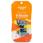 Equate Men's 5 Blade Disposable Razors With Dual Lubrication (3 Count). Fixed Price $8.49.