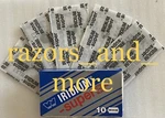 Wizamet 10-PACK Super Stainless Double Edge Razor Blades Exceptional Quality. Fixed Price $8.00.