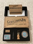 Gentleman Jon Complete Wet Shave Kit 6 Pieces New. Fixed Price $52.00.